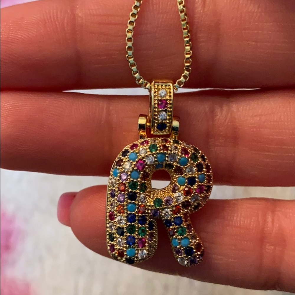 Statement letter necklace pendant - Picture 2 of 7